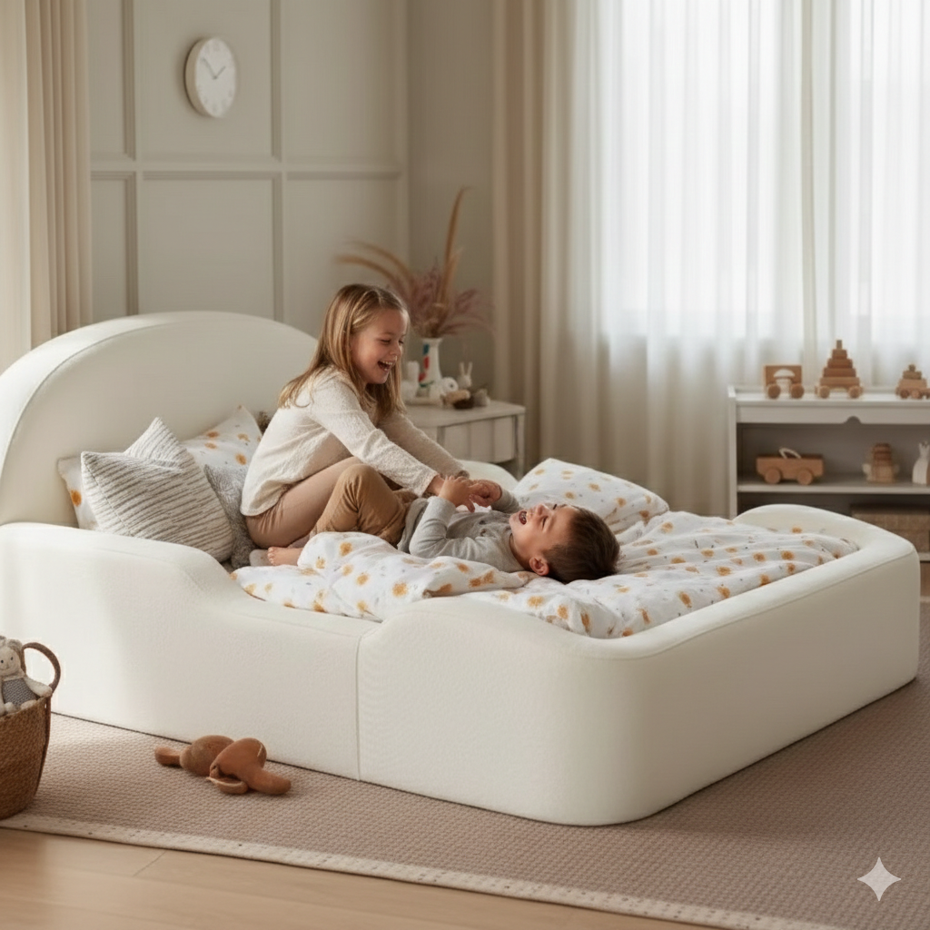 The Bed That Hugs Them Back